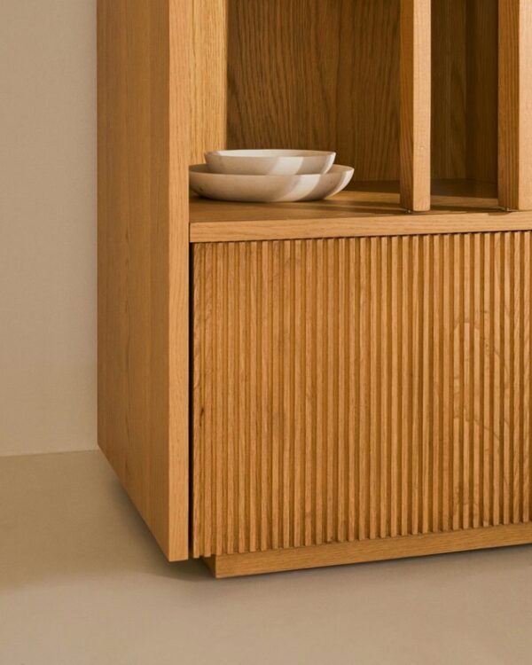 melqui-display-cabinet-light-oak-finish5 Melqui Display Cabinet – Light Oak Finish