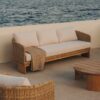 Nahara Sofa – Woven Natural Finish