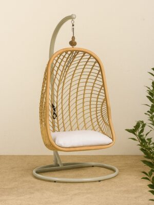 Nalena Hanging Chair – Natural Cane Weave