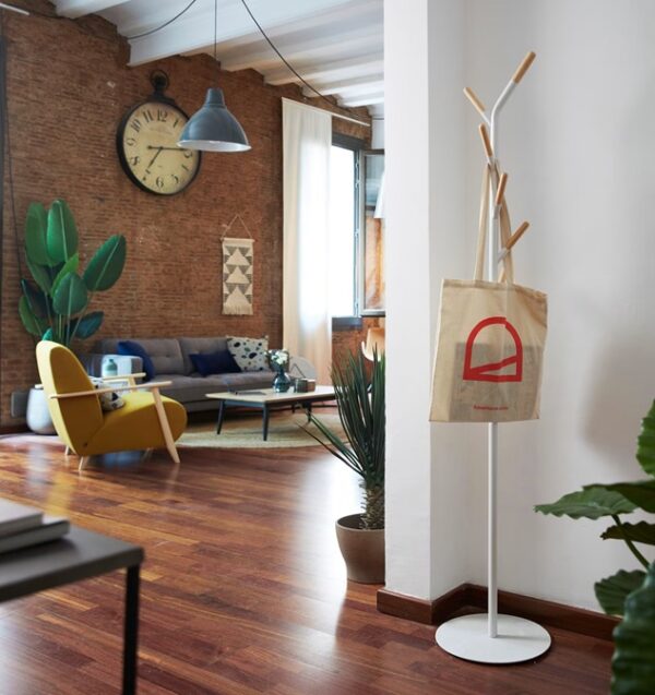 Naomi White Coat Stand