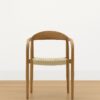 Nikita Dining Chair – Natural Oak | Woven Seat