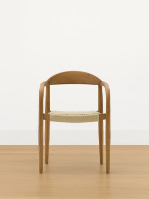 Nikita Dining Chair – Natural Oak | Woven Seat