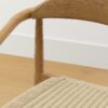 Nikita Dining Chair – Natural Oak | Woven Seat