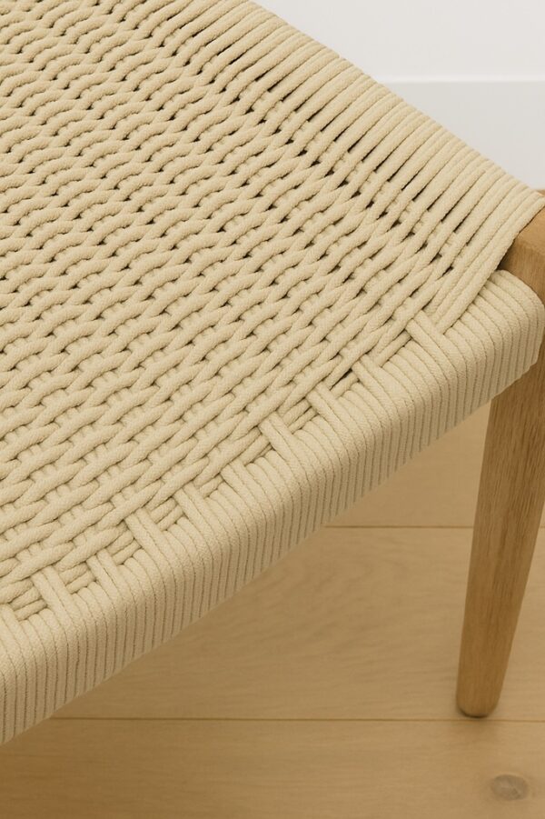 Nikita Dining Chair – Natural Oak | Woven Seat