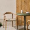 Nikita Dining Chair – Natural Oak | Woven Seat