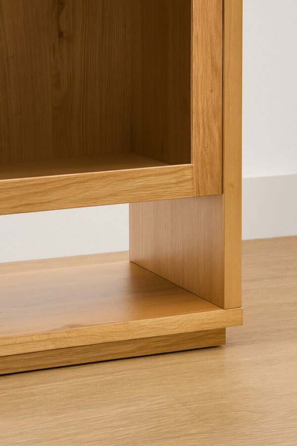 Savino Display Cabinet – Natural Timber Frame