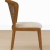 Talia Dining Chair – Solid Oak | Woven Cane Detail