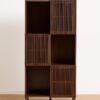 Zalina Display Cabinet – Walnut Finish