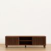 Zalina TV Stand – Walnut Finish