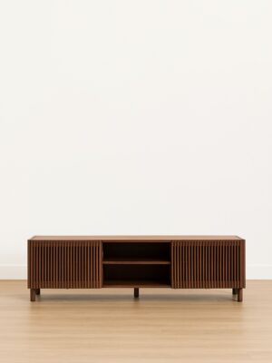 Zalina TV Stand – Walnut Finish