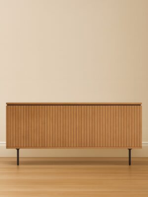 Lucia Headboard – Warm Oak Finish