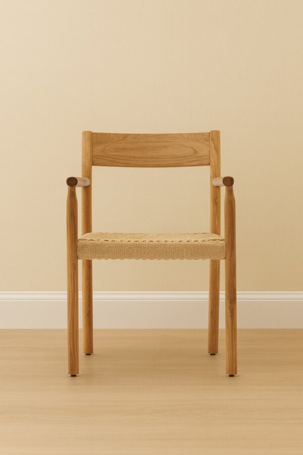nalla-armchair-dining-chair-natural-oak-1 Nalla Armchair Dining Chair – Natural Oak