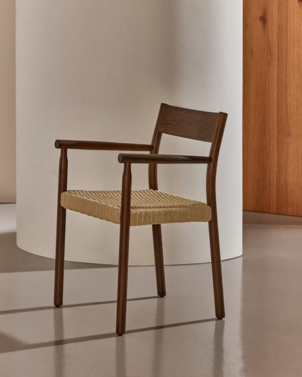 nalla-armchair-dining-chair-natural-oak-12 Nalla Armchair Dining Chair – Natural Oak