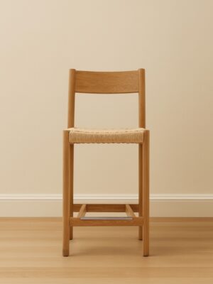 Nalla Counter Stool – Natural Oak