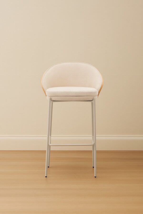 Ronny Counter Stool – Cream