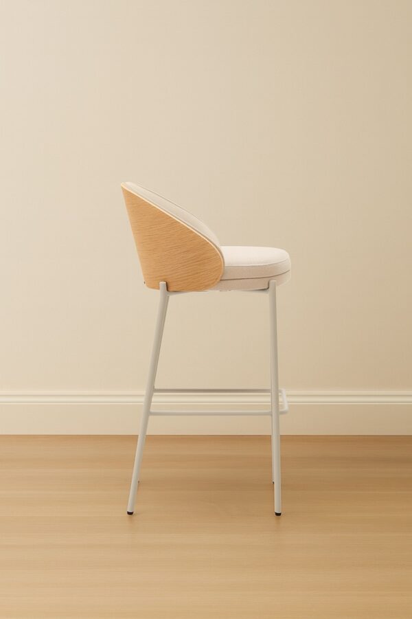 Ronny Counter Stool – Cream