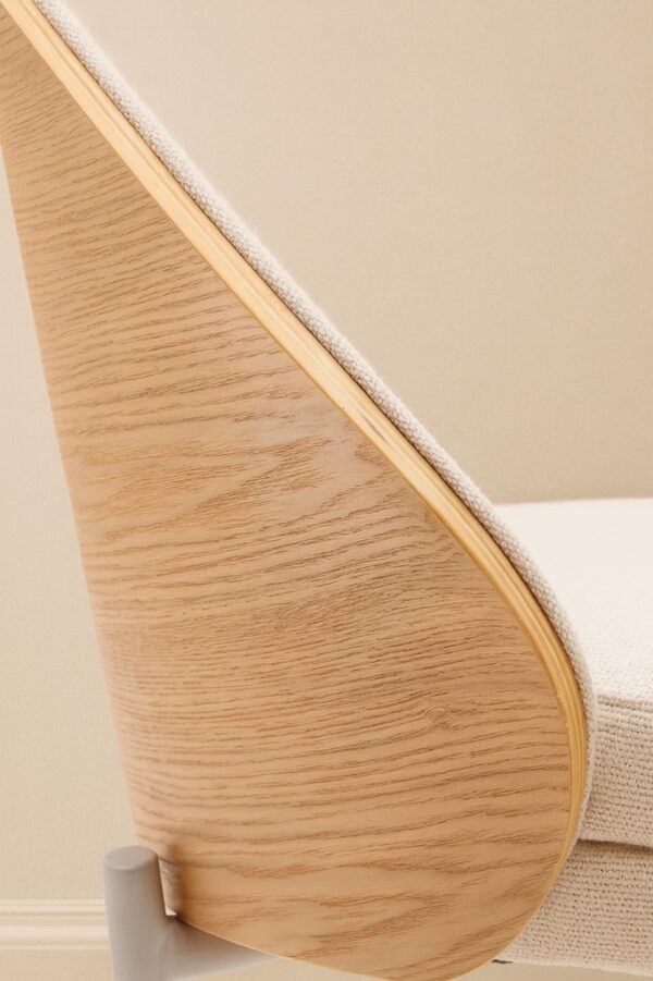 Ronny Counter Stool – Cream